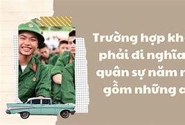 Những Trường Hợp Được Miễn Đi Nghĩa Vụ Quân Sự